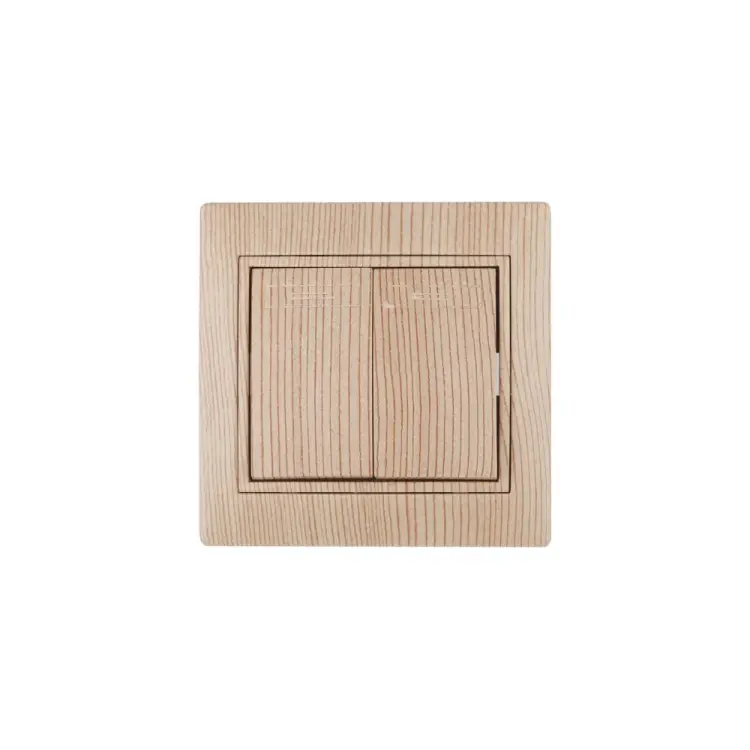 Двухклавишный выключатель Intro Plano 1-104-11 Б0053771