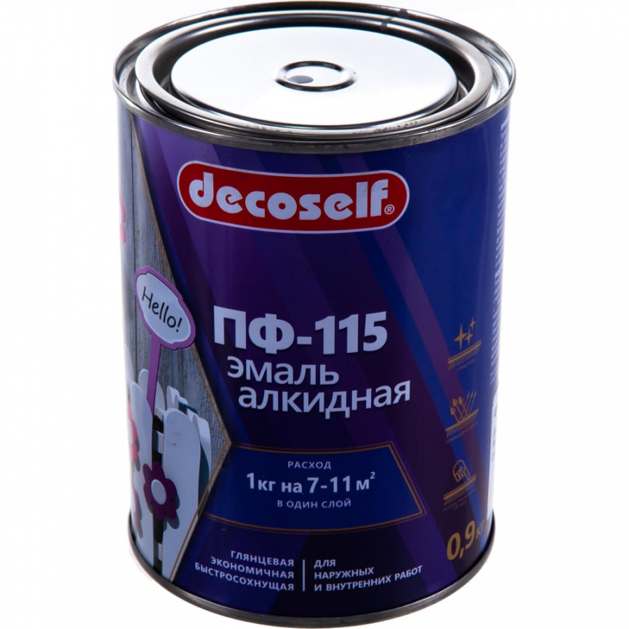Эмаль ПУФАС ПФ-115 Decoself