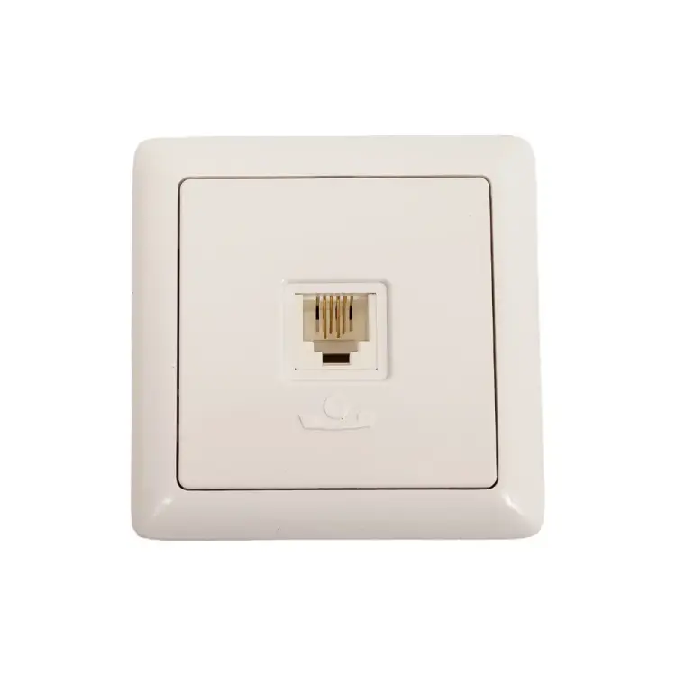 Телефонная розетка Systeme Electric ХИТ RT-4A3-B