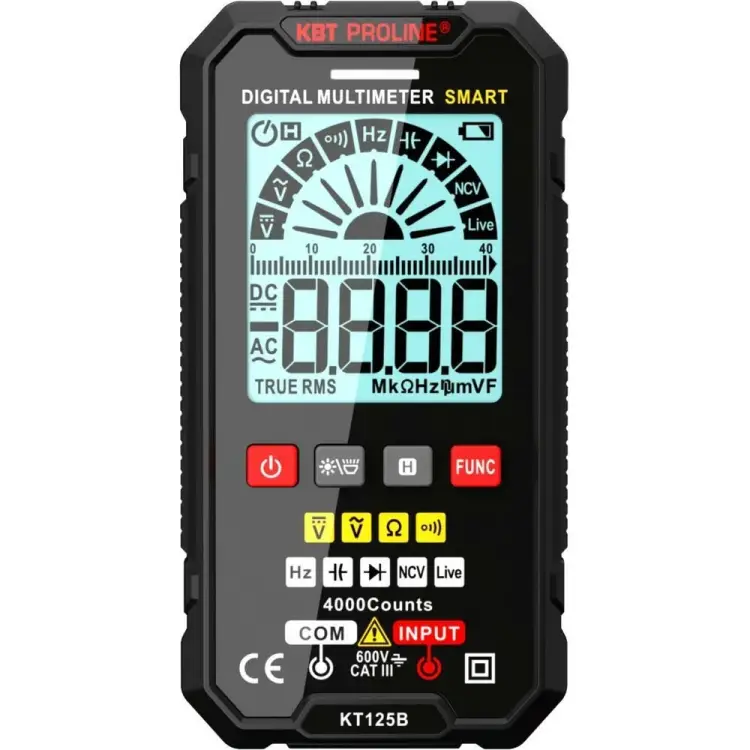 Цифровой мультиметр КВТ SMART KT 125В PROLINE 86325