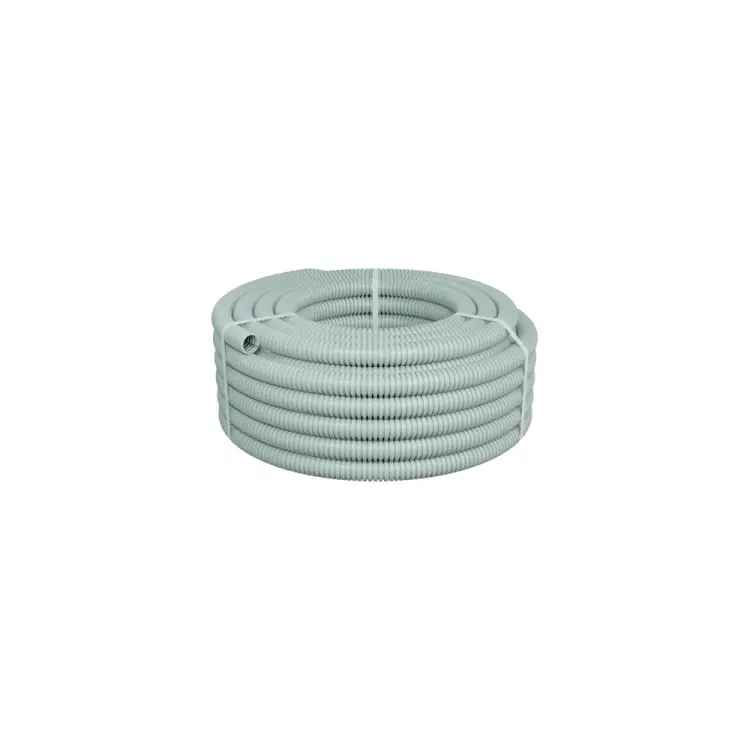 Атмосферостойкая легкая гофрированная труба Экопласт 20132HFR-UF