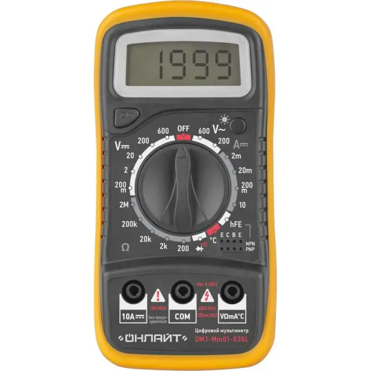 Мультиметр ОНЛАЙТ оmt-mm01-838l 90081