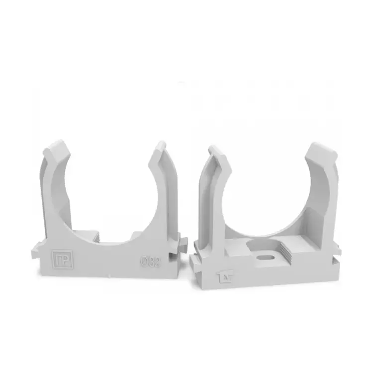 Атмосферостойкая крепеж-клипса для труб для монтажного пистолета Промрукав PR13.0404