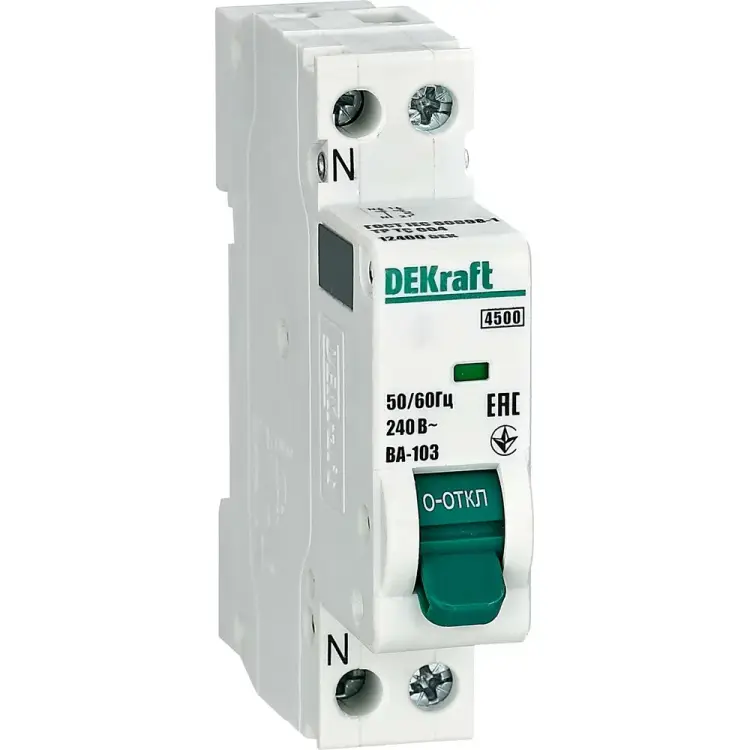 Автоматический выключатель DEKraft ва-103 12411DEK