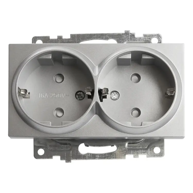 Двухместная розетка STEKKER Катрин GLS16-7114-03 39584