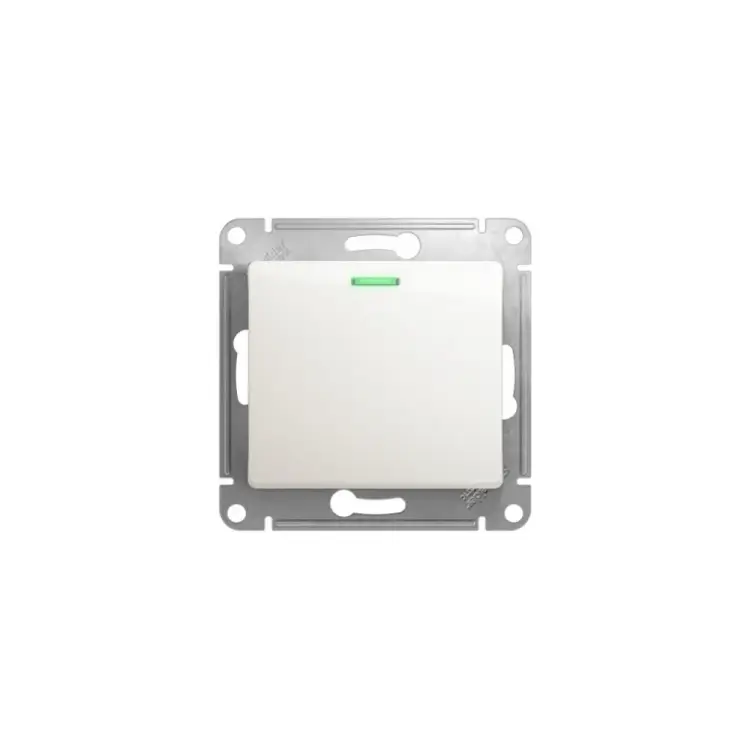 Одноклавишный переключатель Systeme Electric Glossa GSL000663