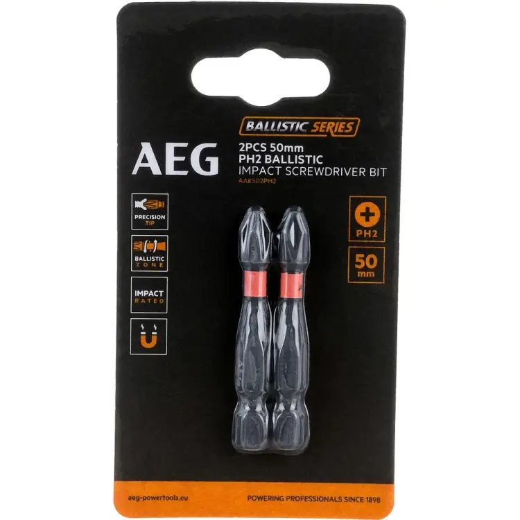 Ударные биты AEG AAK502PH2 4932479165