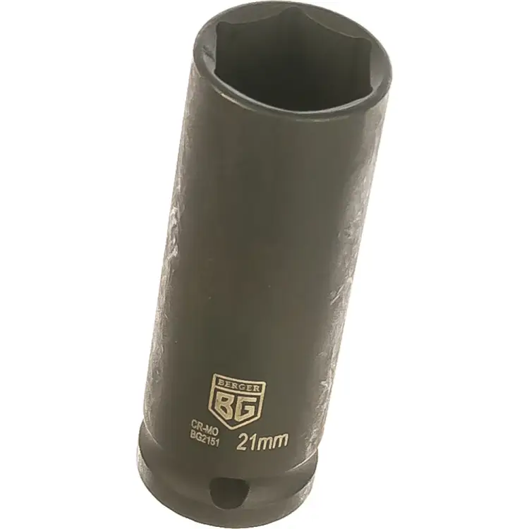 Удлиненная ударная тонкостенная торцевая головка Berger BG BG2151