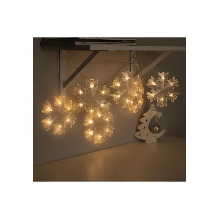 Гирлянда-нить LUAZON снежинка 5148897