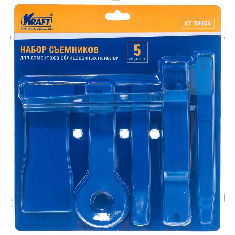 Набор съемников для демонтажа облицовочных панелей KRAFT KT 705030 Набор съемников для демонтажа облицовочных панелей KRAFT KT 705030
