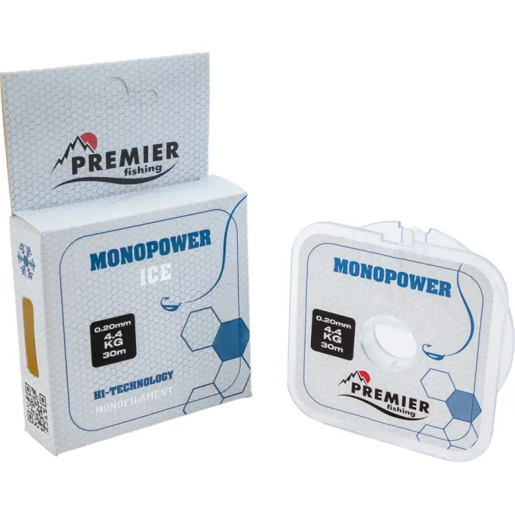 Леска Premier fishing MONOPOWER ICE PR-MI-T-020-30 280976