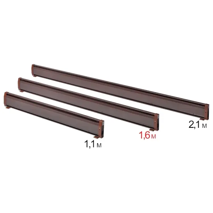 Электрический плинтусный обогреватель Mr.Tektum Smart AG-SMART16-BR