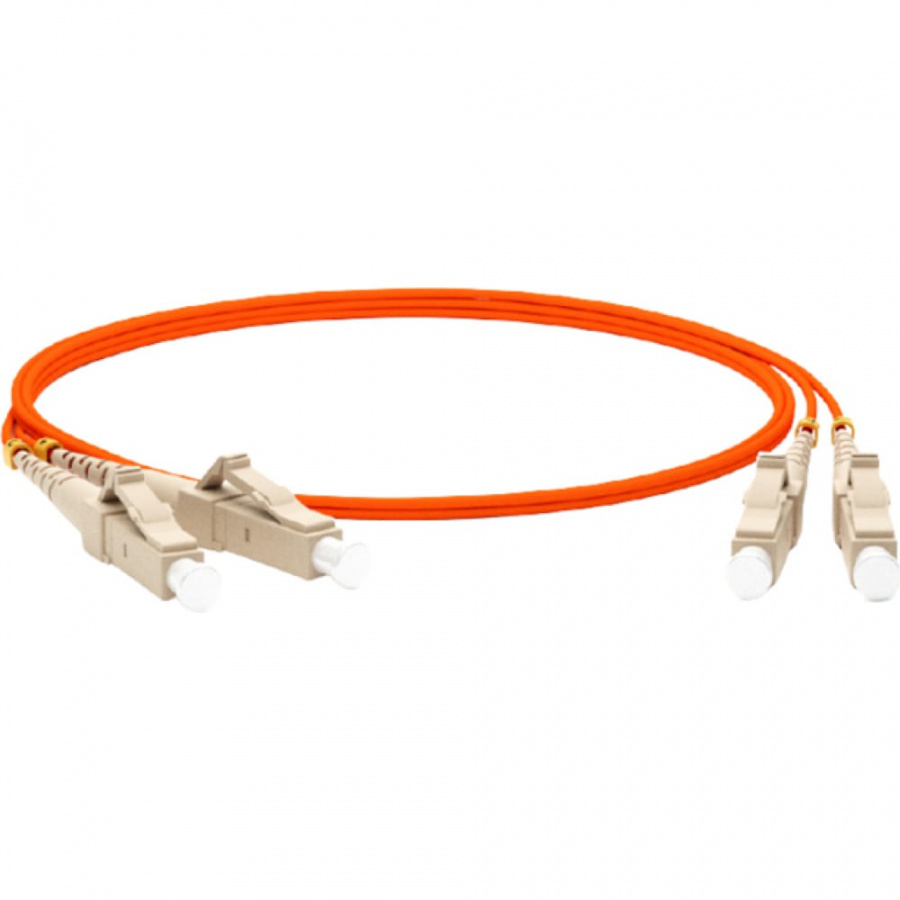 Волоконно-оптический шнур Hyperline FC-D2-62-LC/PR-LC/PR-H-3M-LSZH-OR