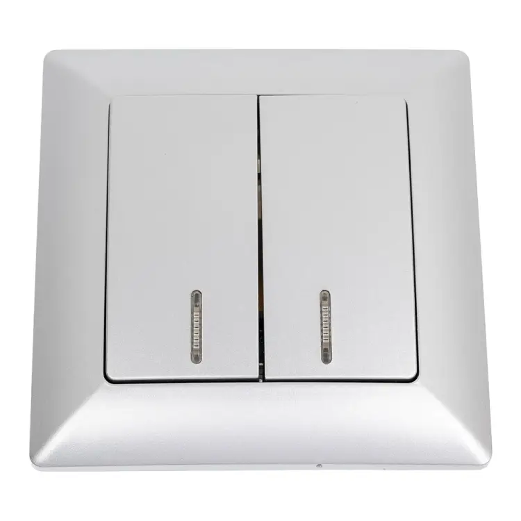 Двухклавишный выключатель Intro Solo Б0053595