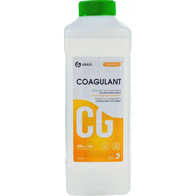 Средство для коагуляции осветления воды Grass CRYSPOOL Coagulant 150004