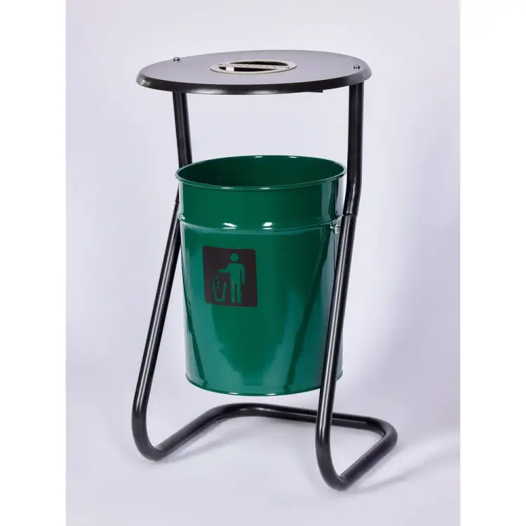 Металлическая уличная урна ПРОФМЕТСТИЛЬ 600