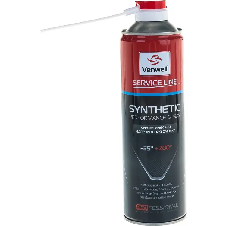 Синтетическая адгезионная смазка Venwell Synthetic Performance Spray VW-SL- 019RU Синтетическая адгезионная смазка Venwell Synthetic Performance Spray VW-SL- 019RU