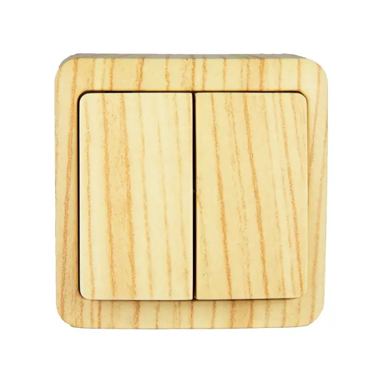 Двойной выключатель Lezard VIOLA 751-5200-101