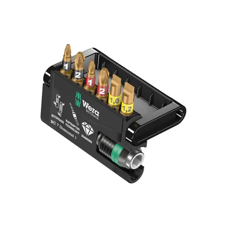 Набор бит и держателей WERA WE-057416 Набор бит и держателей WERA WE-057416