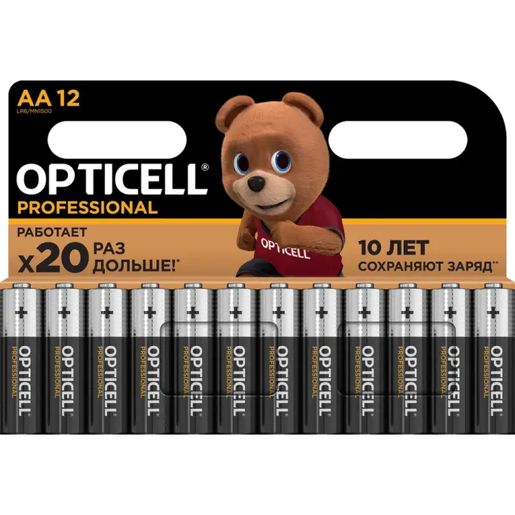 Батарейки OPTICELL PROFESSIONAL 5052005