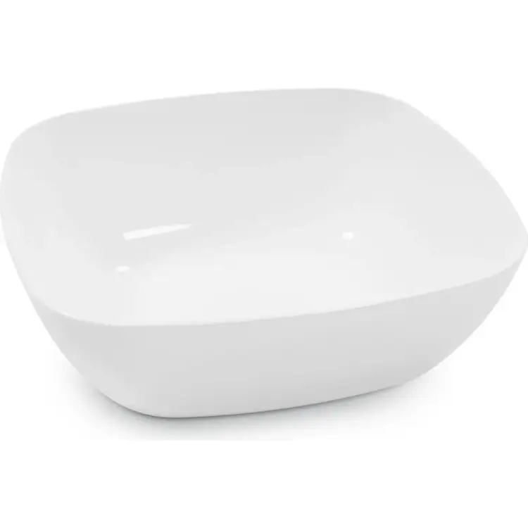 Тарелка ЗПИ "Альтернатива" Квадро глубокая белый М8040 Тарелка ЗПИ "Альтернатива" Квадро глубокая белый М8040