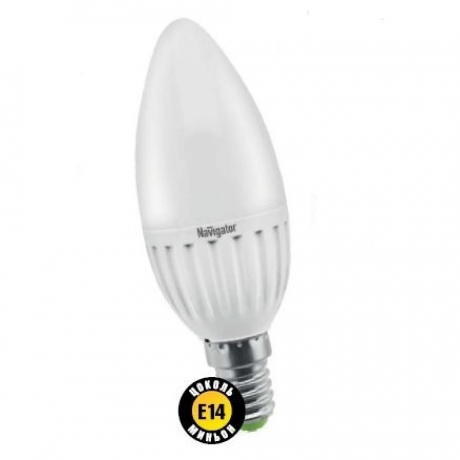 Светодиодная лампа Navigator 94 482 NLL-P-C37-5-230-4K-E14-FR