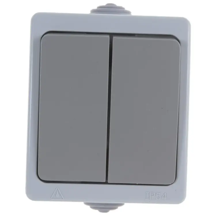 Двухклавишный выключатель UNIVersal Аллегро 1280