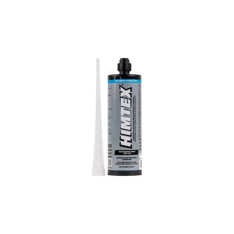 Химический анкер для пустотелых оснований и бетона КРЕП-КОМП HIMTEX PESF-100 410 ml хап410 Химический анкер для пустотелых оснований и бетона КРЕП-КОМП HIMTEX PESF-100 410 ml хап410