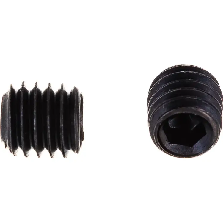 Оксидированный установочный винт ЦКИ М6х6 DIN913 50492