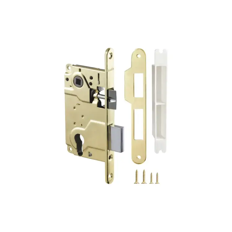 Межкомнатный замок под цилиндр Armadillo LH 25-50 GP BOX 28389