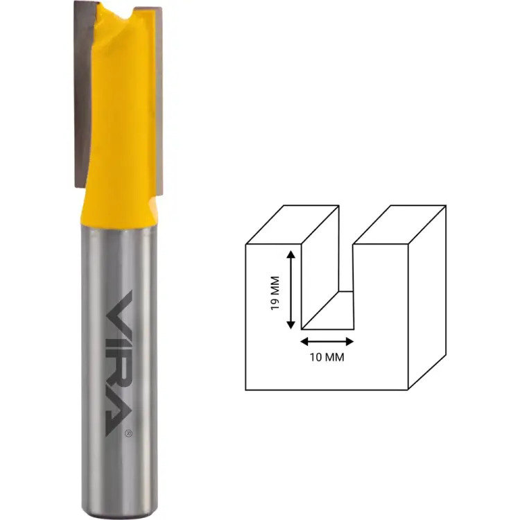 Пазовая прямая фреза VIRA L553305