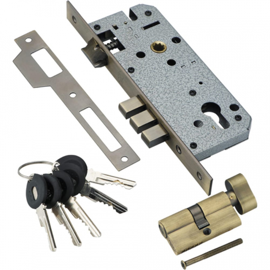 Врезной замок ADDEN BAU LOCK 4585 5-60B D