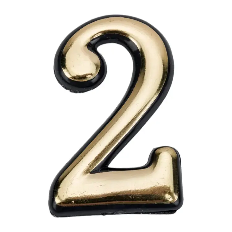 Самоклеящаяся цифра СКОБЯНОЙ 2 002636