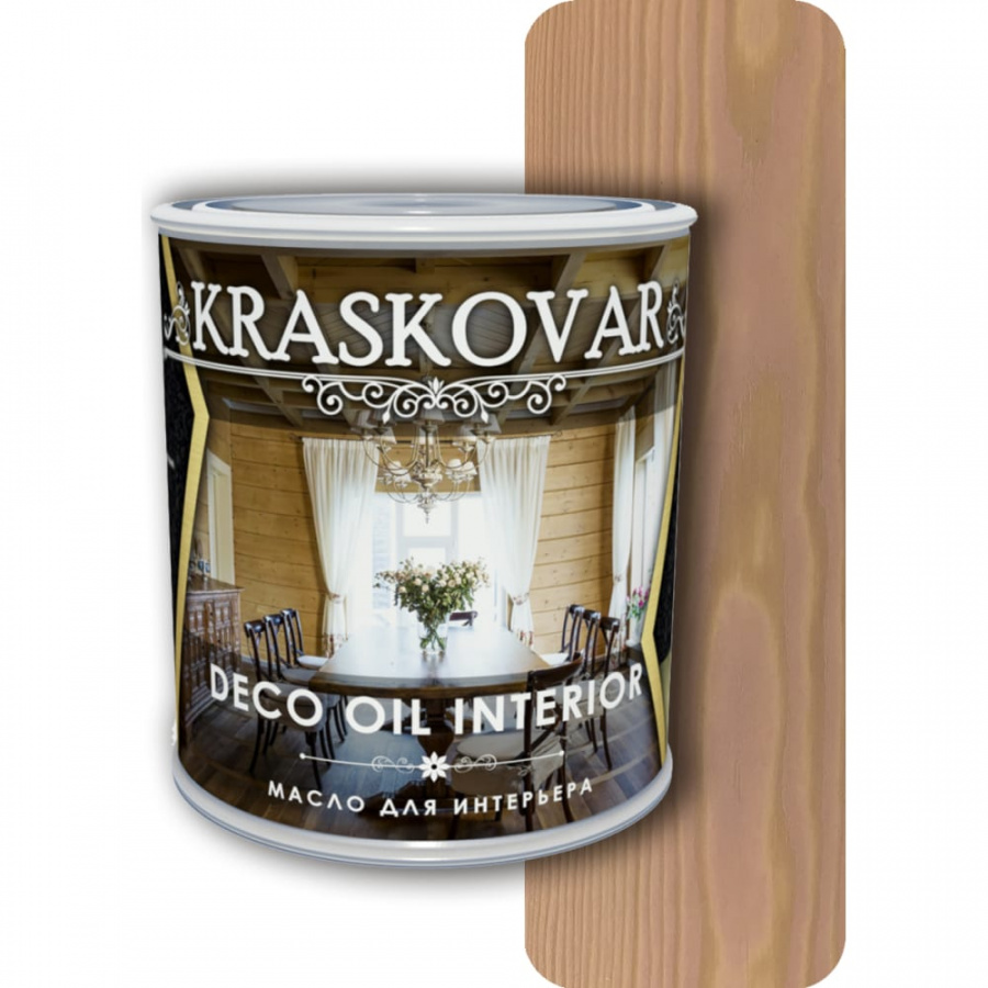 Масло для интерьера Kraskovar Deco Oil Interior