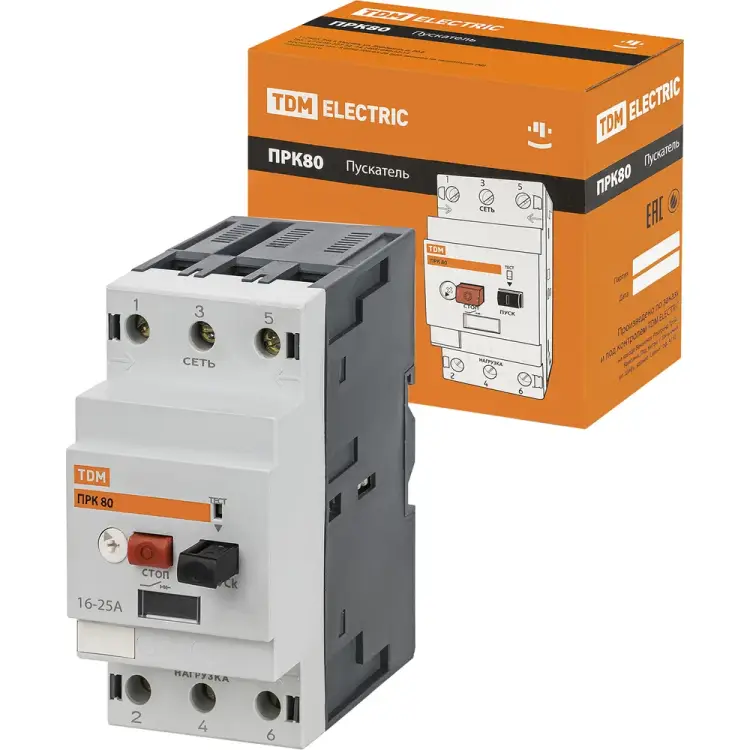 Пускатель TDM ELECTRIC ПРК80-25 SQ0212-0022