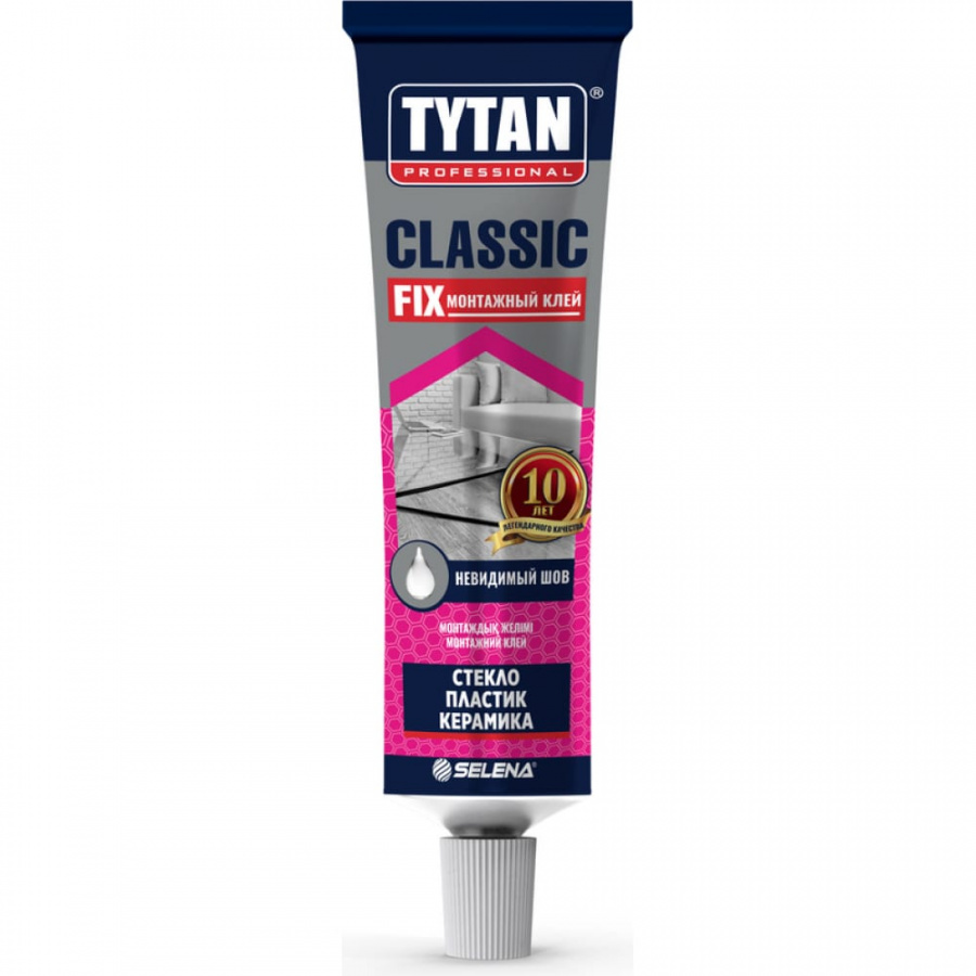 Монтажный каучуковый клей Tytan PROFESSIONAL CLASSIC FIX