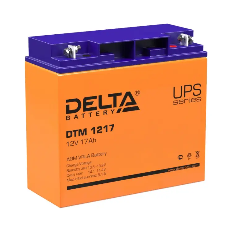 Аккумулятор DELTA DTM 1217