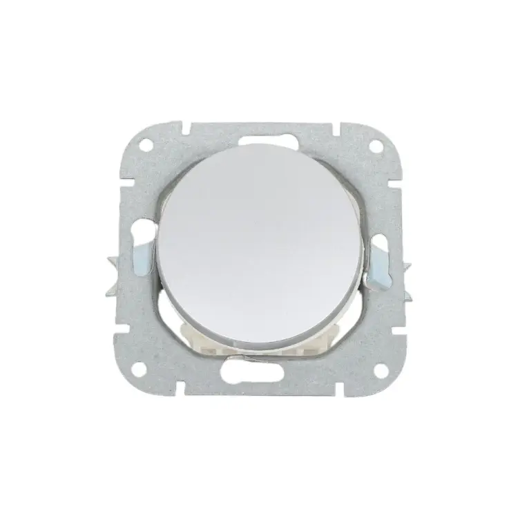 Одноклавишный механизм выключателя BYLECTRICA ПРОВАНС С110-3301 серебро