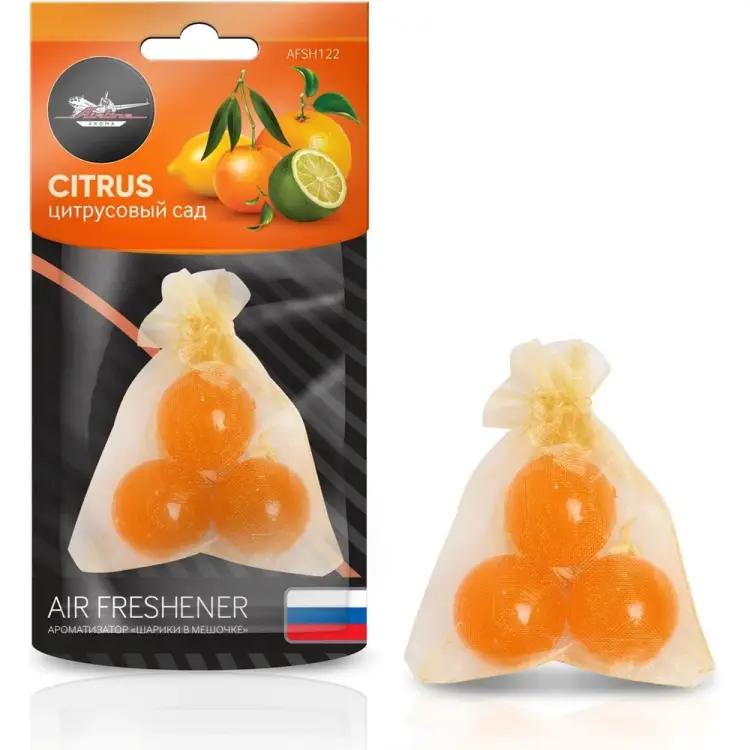 Ароматизатор в машину Airline Шарики в мешочке AFSH122