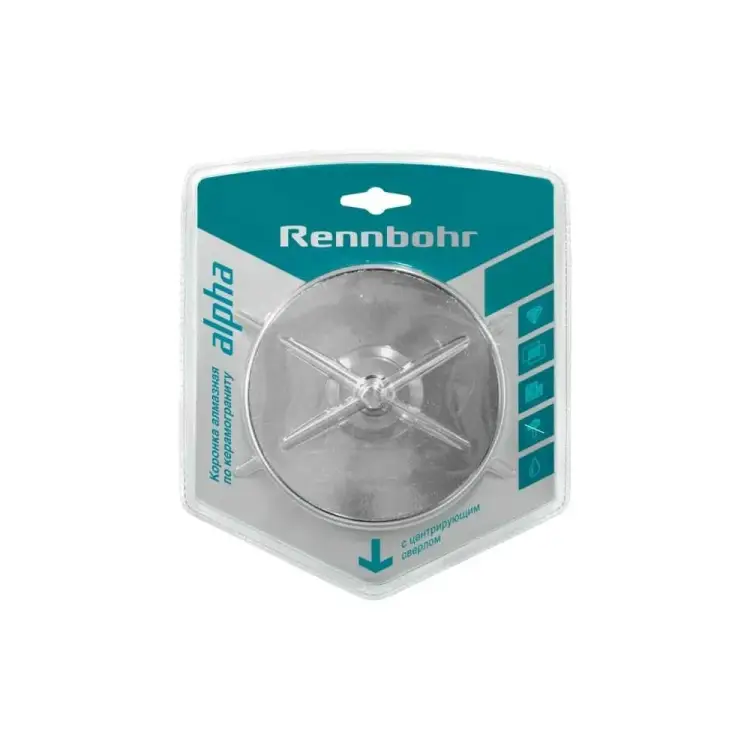 Алмазная коронка по керамограниту и керамике RENNBOHR 676202