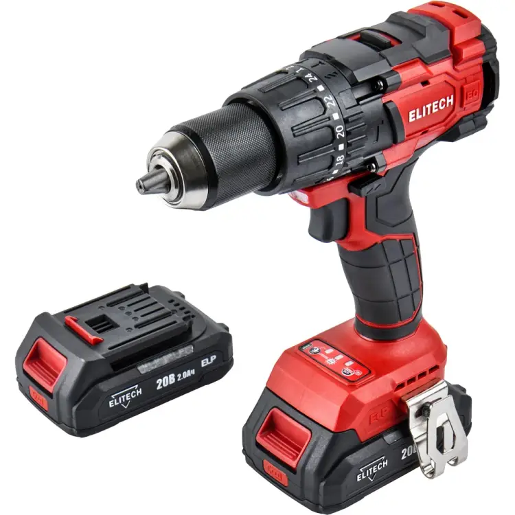 Аккумуляторная дрель Elitech ДА 21УБЛ2 205682 Аккумуляторная дрель Elitech ДА 21УБЛ2 205682