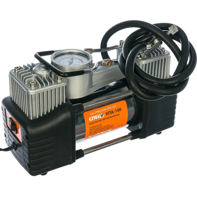 Автомобильный поршневой компрессор Спец КПА-100 СПЕЦ-3340