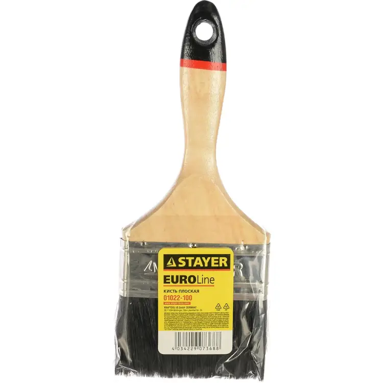 Плоская кисть STAYER UNIVERSAL-EURO 01022-100