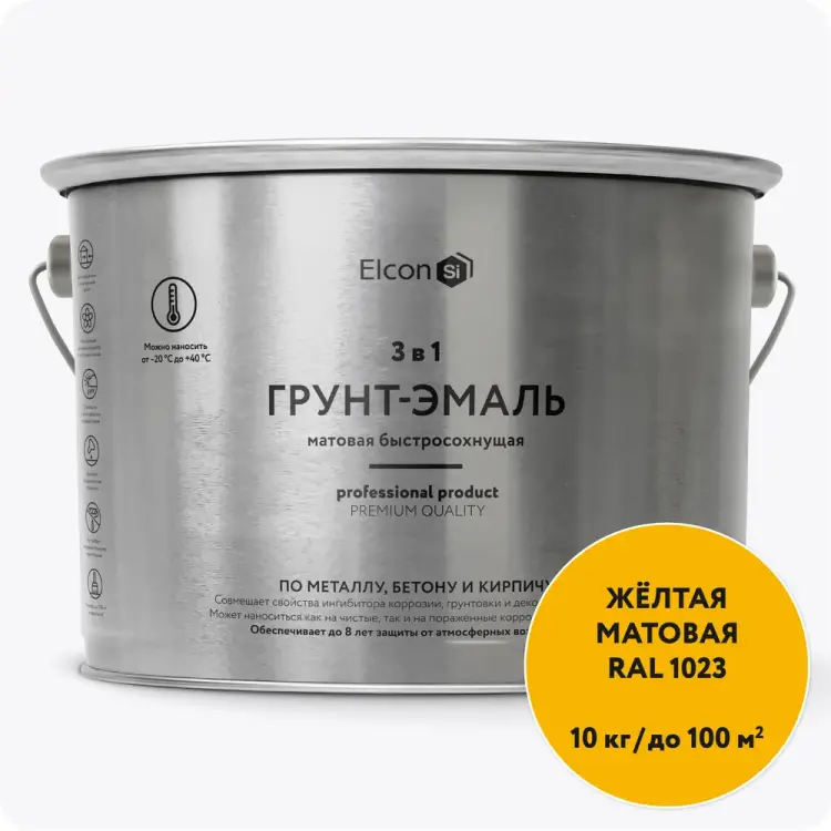 Грунт-эмаль Elcon 00-00462651 Грунт-эмаль Elcon 00-00462651