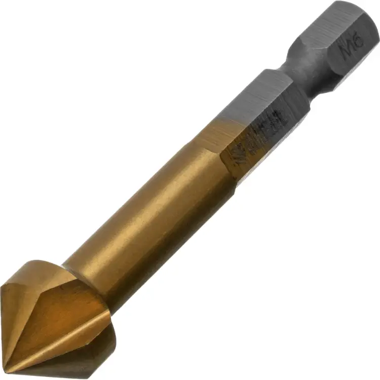 Конусная зенковка по металлу Denzel 72307