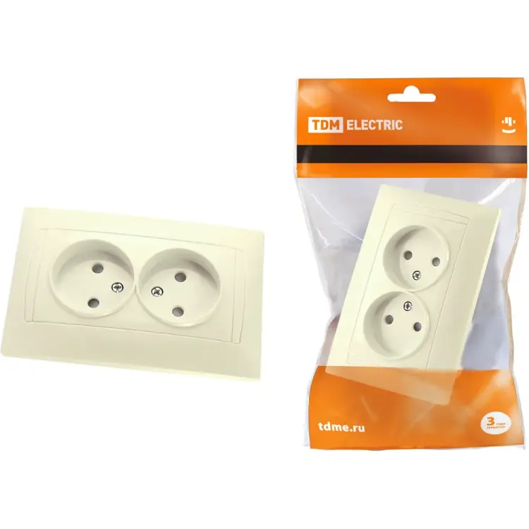 Розетка TDM ELECTRIC Лама SQ1815-0112