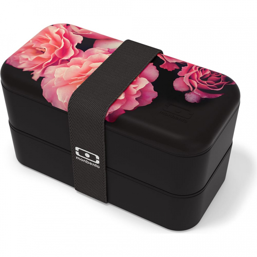 Ланч-бокс Monbento MB Original Flower mood black