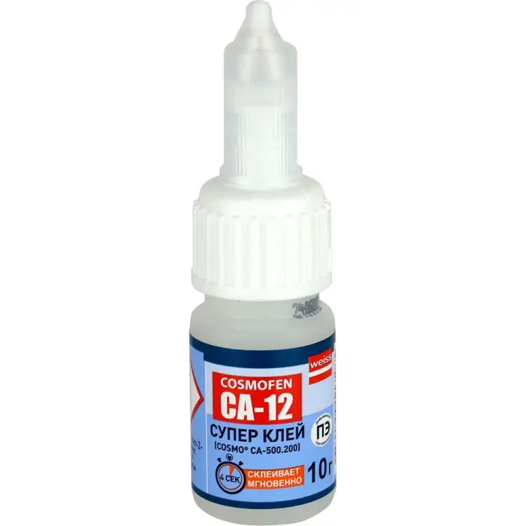 Супер клей COSMO CA 12 CA-500.200-(10)