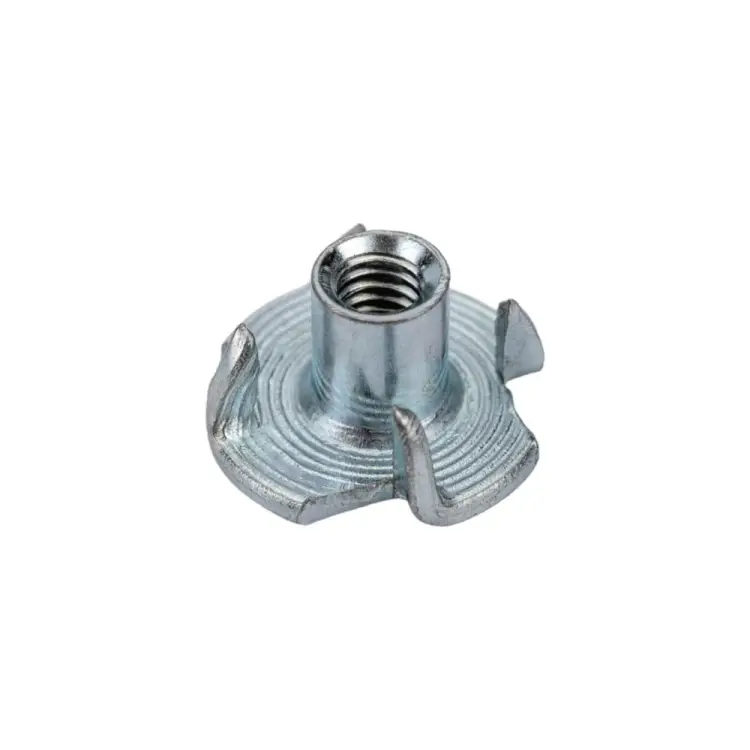 Крыльчатая врезная гайка КРЕП-КОМП м4х8 DIN1624 (60 шт.) гкв4мф