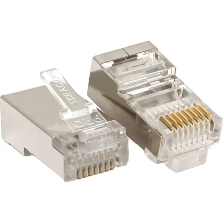 Универсальный экранированный коннектор EKF TERACOM TRC-PLUG-5EFTP-20